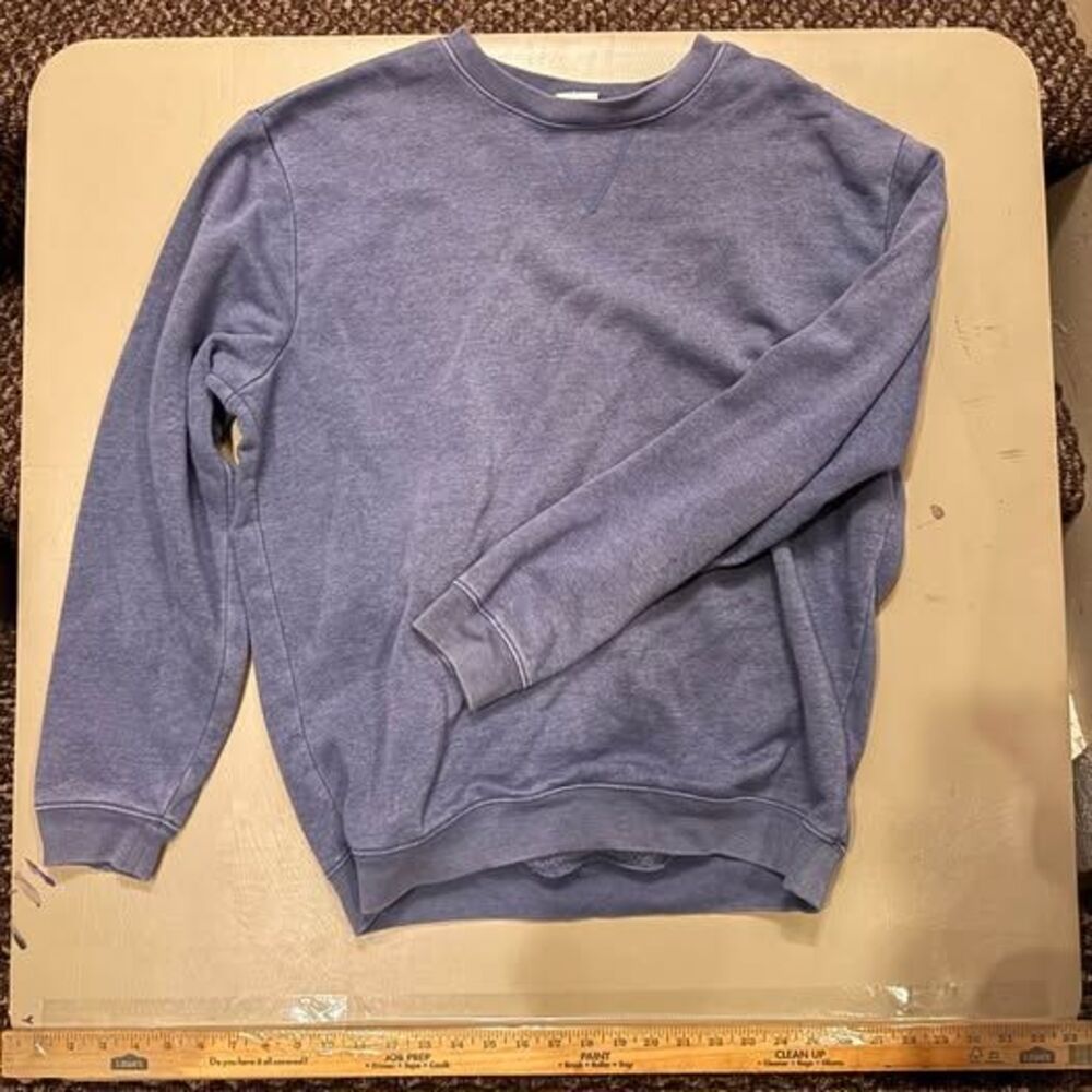 John Blair Blue Crewneck Sweatshirt